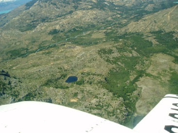 Exposed rock Patagonia